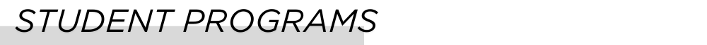 Student Programs