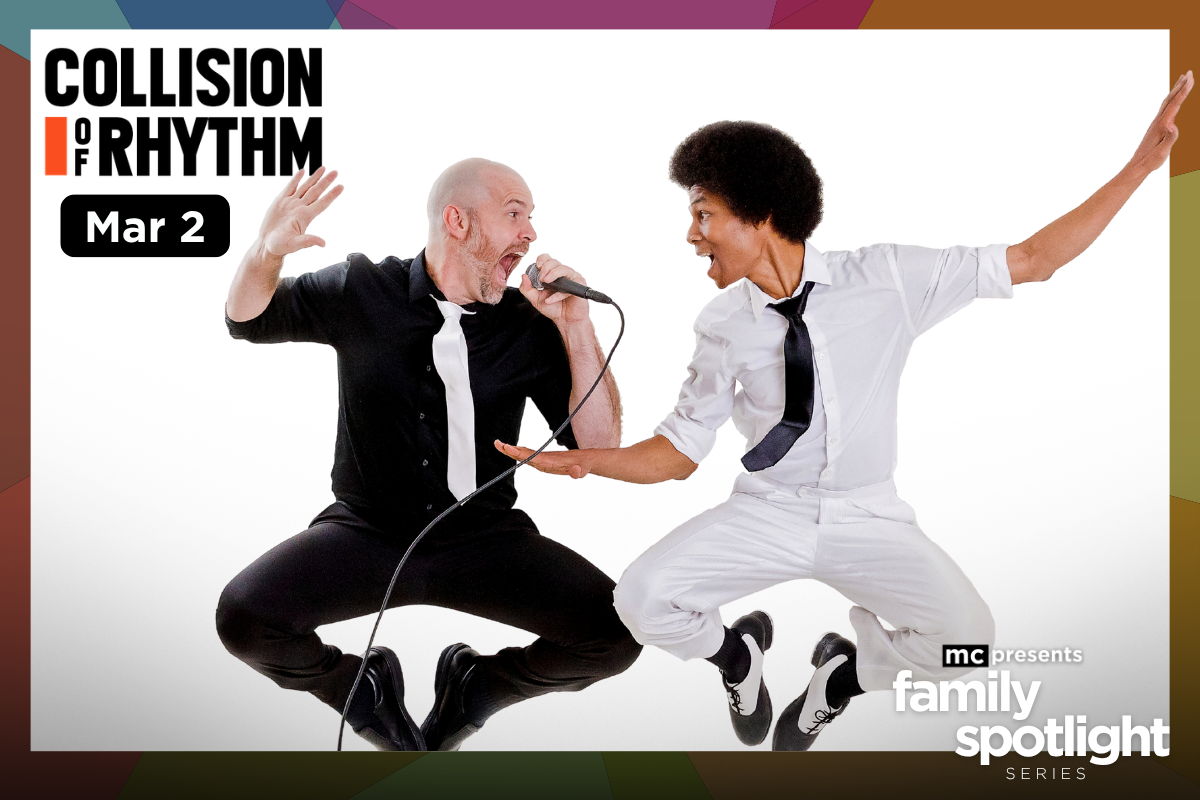 Collision of Rhythm promotional graphic.