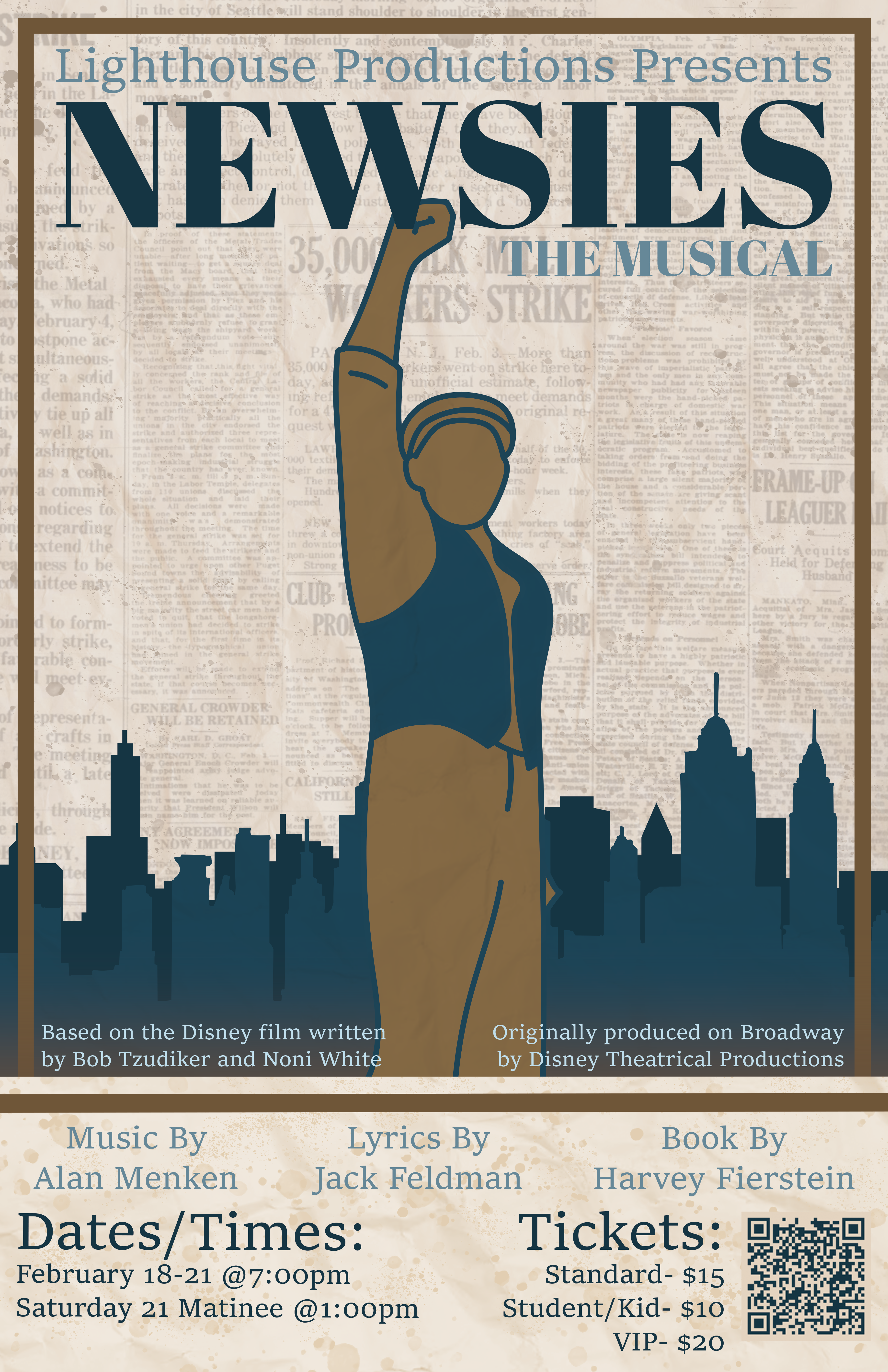 Newsies poster