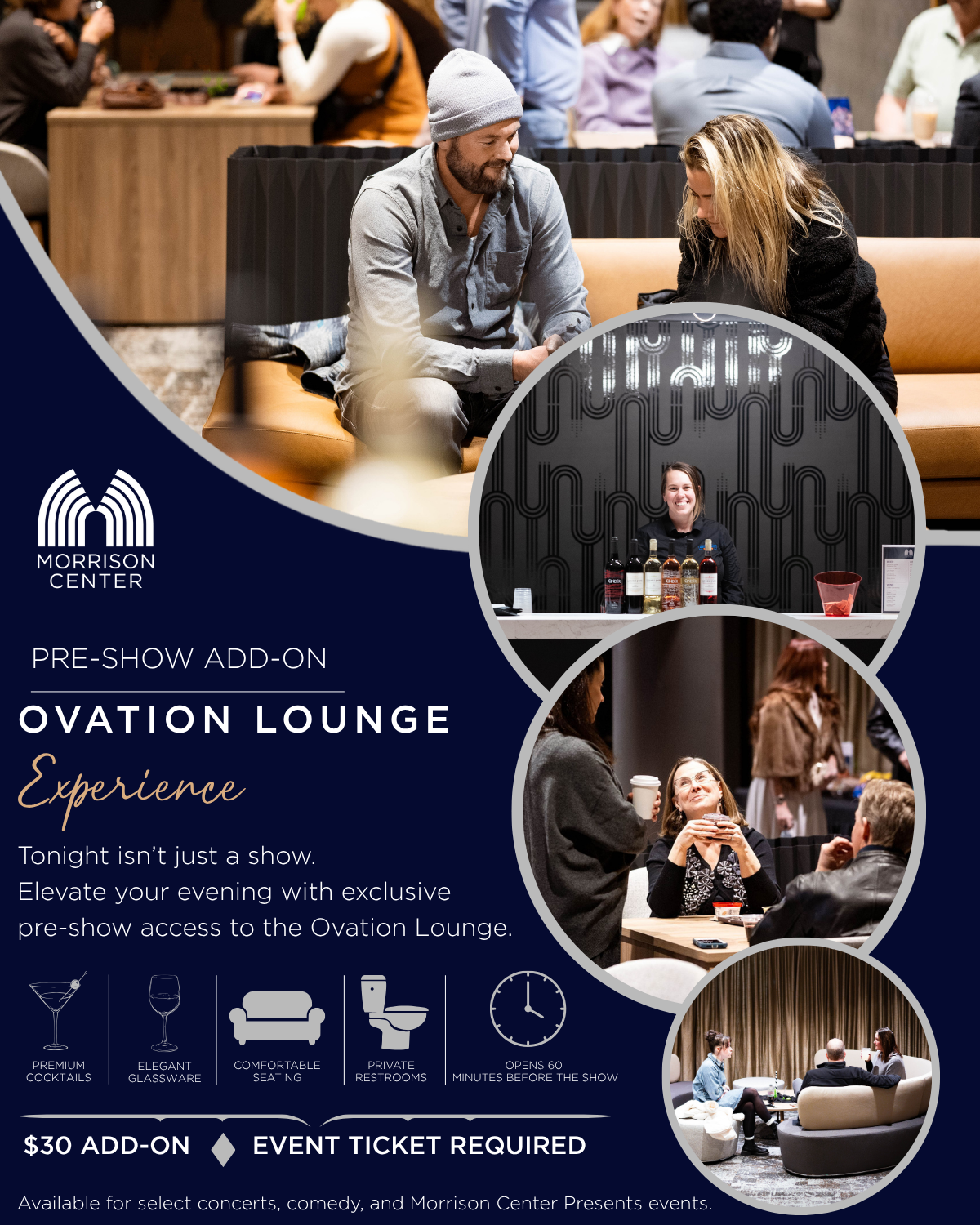 Pre-Show Add-On Ovation Lounge Experience